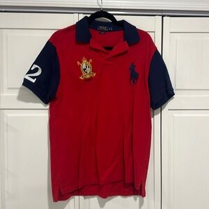 Red polo shirt Ralph Lauren